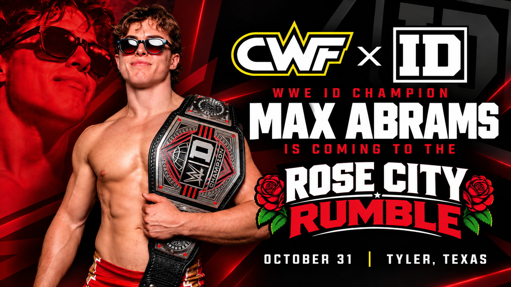 WWE ID Champion Max Abrams Is Coming to the Rose City Rumble